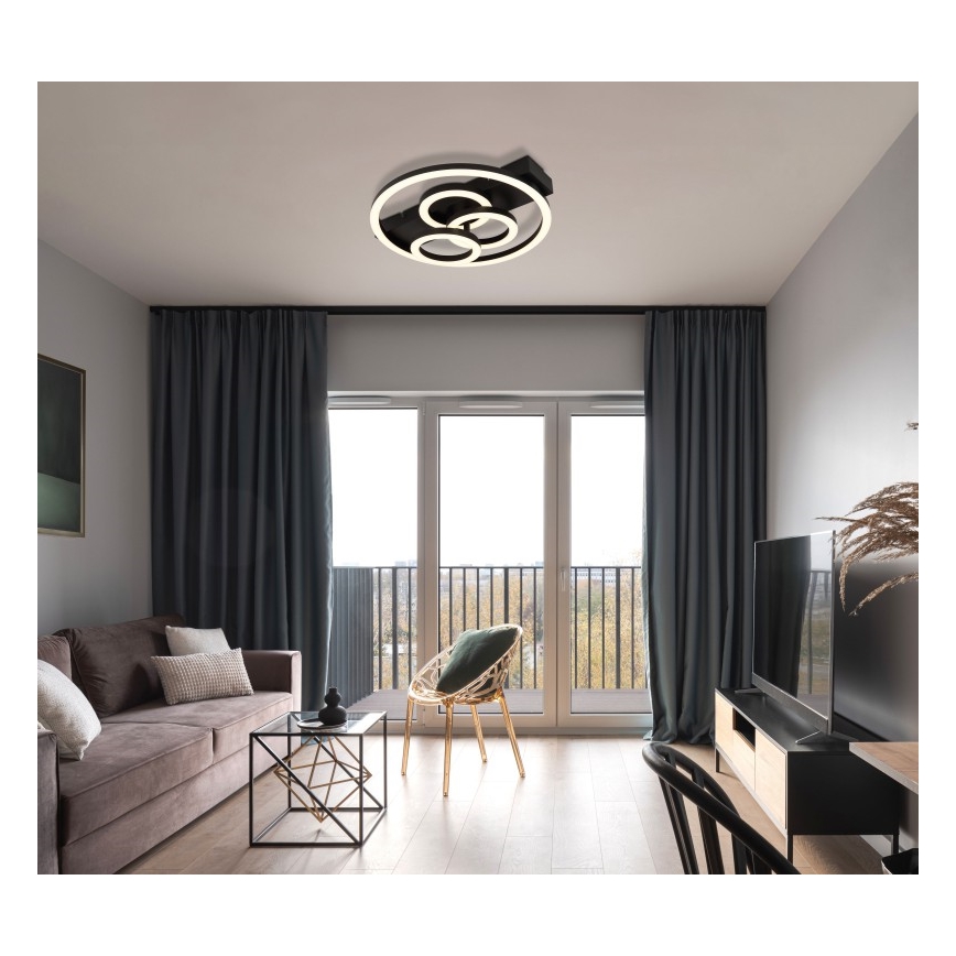 Globo - LED stmievateľné stropné svietidlo LED/40W/230V 2700-6500K pr. 35x33 cm + diaľkové ovládanie