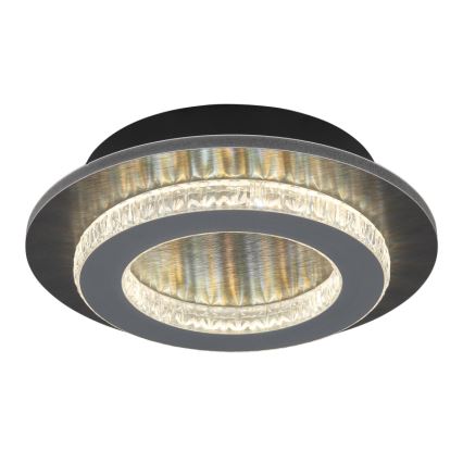 Globo - LED stropné svietidlo LED/12W/230V 3000/4000/6500K pr. 20 cm antracit