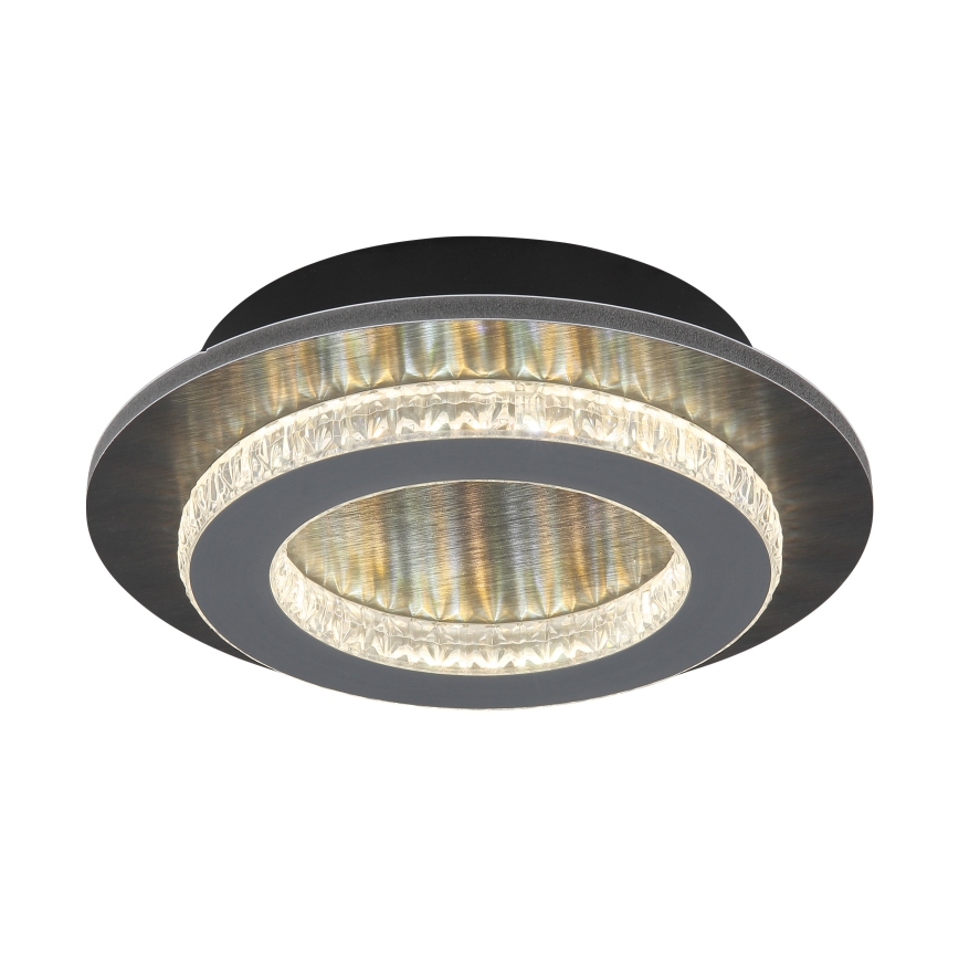 Globo - LED stropné svietidlo LED/12W/230V 3000/4000/6500K pr. 20 cm antracit
