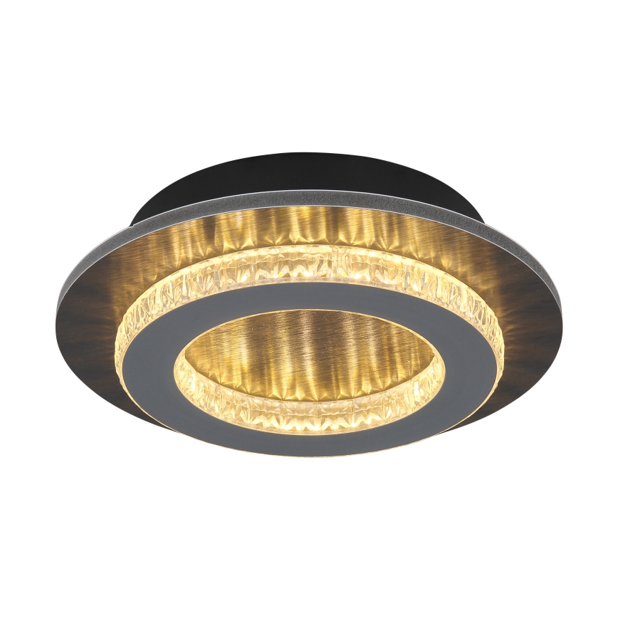 Globo - LED stropné svietidlo LED/12W/230V 3000/4000/6500K pr. 20 cm antracit
