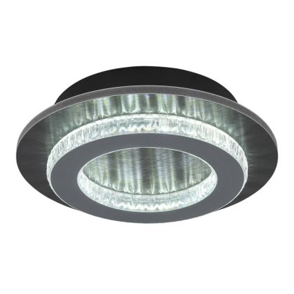 Globo - LED stropné svietidlo LED/12W/230V 3000/4000/6500K pr. 20 cm antracit