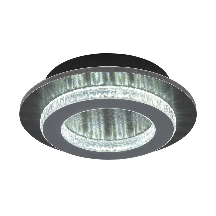 Globo - LED stropné svietidlo LED/12W/230V 3000/4000/6500K pr. 20 cm antracit