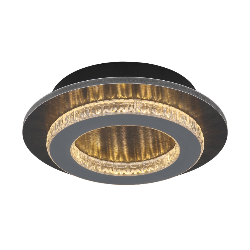 Globo - LED stropné svietidlo LED/12W/230V 3000/4000/6500K pr. 20 cm antracit