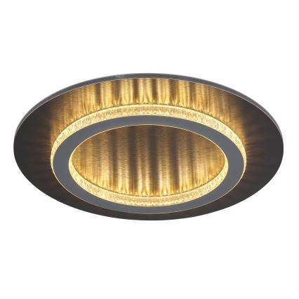 Globo - LED stropné svietidlo LED/24W/230V 3000/4000/6500K pr. 35 cm antracit