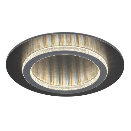 Globo - LED stropné svietidlo LED/24W/230V 3000/4000/6500K pr. 35 cm antracit