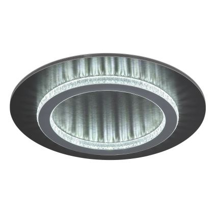 Globo - LED stropné svietidlo LED/24W/230V 3000/4000/6500K pr. 35 cm antracit