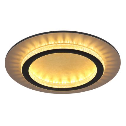 Globo - LED stropné svietidlo LED/24W/230V 3000/4000/6500K pr. 35 cm čierne