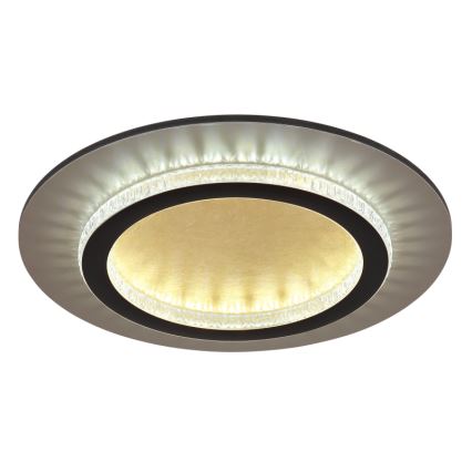 Globo - LED stropné svietidlo LED/24W/230V 3000/4000/6500K pr. 35 cm čierne