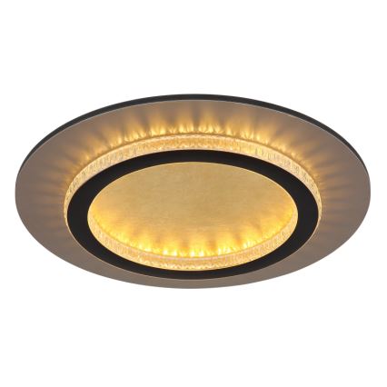 Globo - LED stropné svietidlo LED/24W/230V 3000/4000/6500K pr. 35 cm čierne
