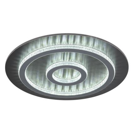 Globo - LED stmievateľné stropné svietidlo LED/40W/230V 3000-6500K priemer 45 cm antracit + diaľkové ovládanie