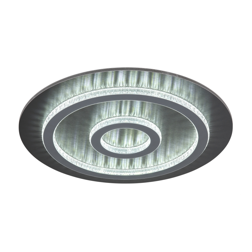 Globo - LED stmievateľné stropné svietidlo LED/40W/230V 3000-6500K priemer 45 cm antracit + diaľkové ovládanie
