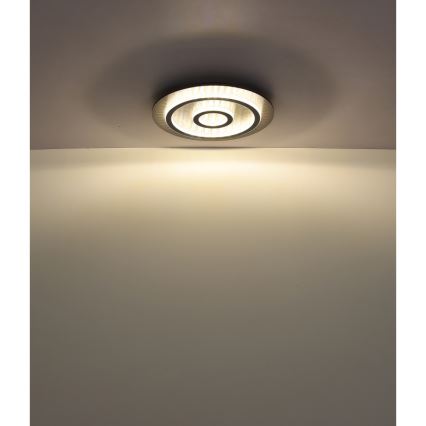 Globo - LED stmievateľné stropné svietidlo LED/40W/230V 3000-6500K priemer 45 cm antracit + diaľkové ovládanie