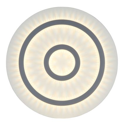 Globo - LED Stmievateľné stropné svietidlo LED/40W/230V 3000-6500K pr. 45 cm biele + diaľkové ovládanie