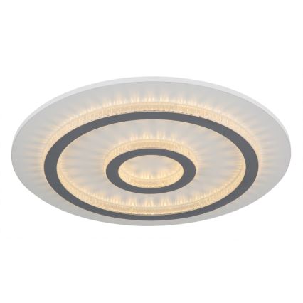 Globo - LED Stmievateľné stropné svietidlo LED/40W/230V 3000-6500K pr. 45 cm biele + diaľkové ovládanie