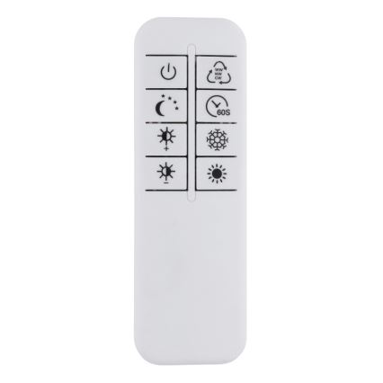 Globo - LED Stmievateľné stropné svietidlo LED/40W/230V 3000-6500K pr. 45 cm biele + diaľkové ovládanie