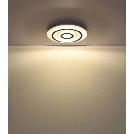 Globo - LED Stmievateľné stropné svietidlo LED/40W/230V 3000-6500K pr. 45 cm biele + diaľkové ovládanie