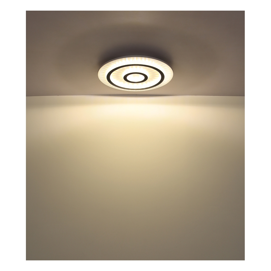 Globo - LED Stmievateľné stropné svietidlo LED/40W/230V 3000-6500K pr. 45 cm biele + diaľkové ovládanie