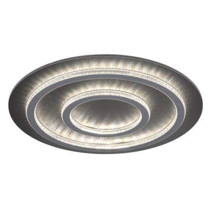 Globo - LED stmievateľné stropné svietidlo LED/60W/230V 3000-6500K priemer 55 cm antracit + diaľkové ovládanie