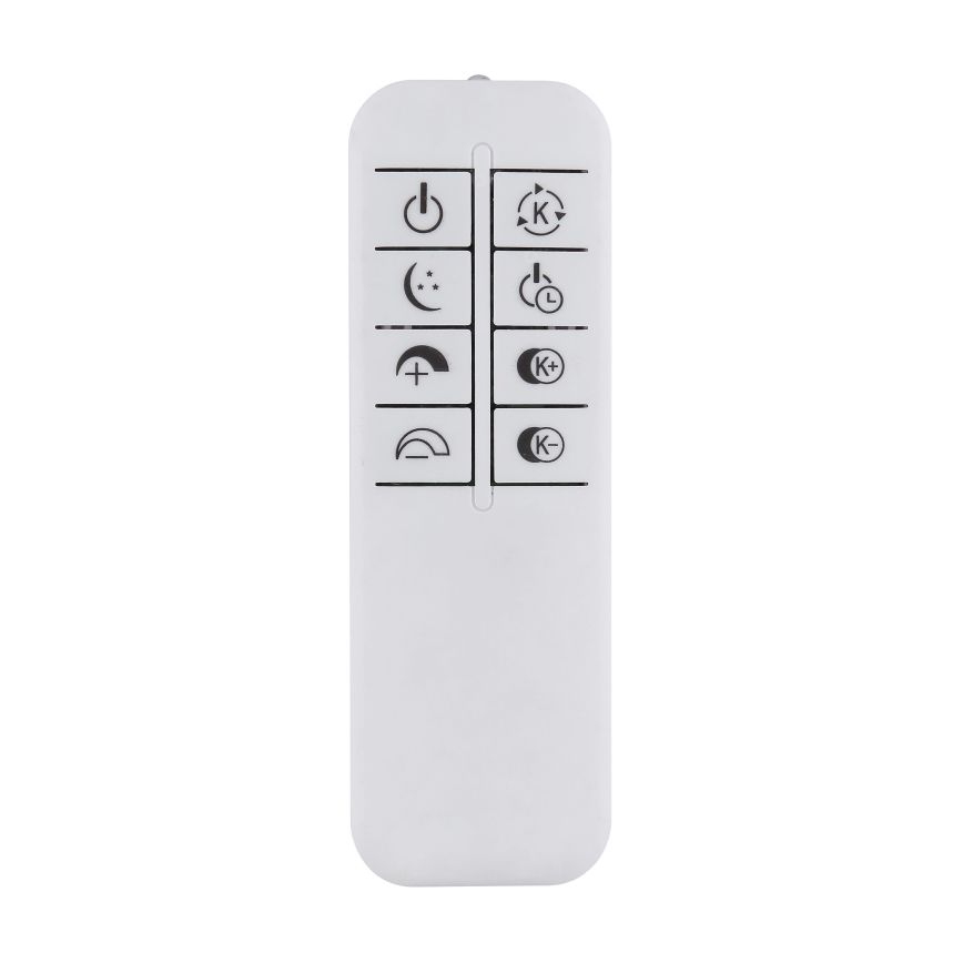 Globo - LED stmievateľné stropné svietidlo LED/60W/230V 3000-6500K pr. 55 cm čierne + diaľkové ovládanie