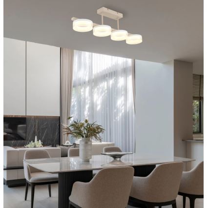 Globo - LED prisadený luster, 24 W, 230 V, 3000 K