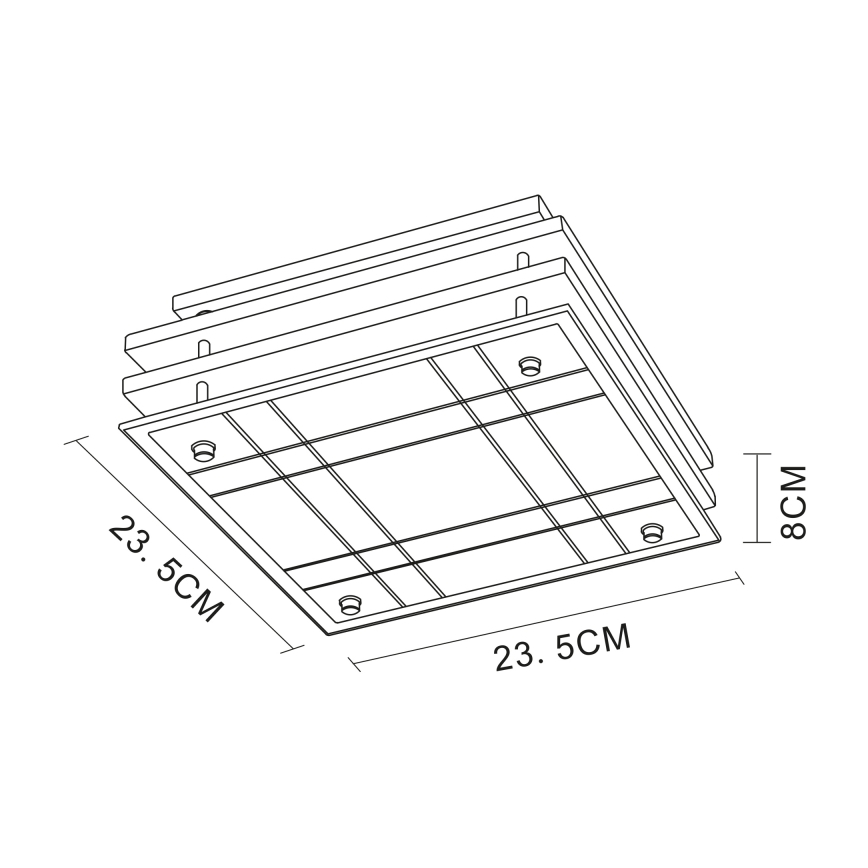 Globo - Stropné svietidlo 1xE27/60W