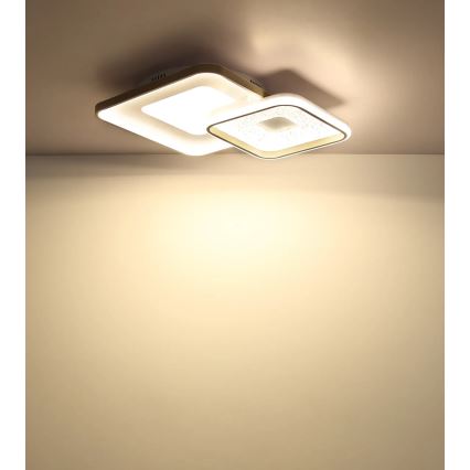 Globo - LED Stmievateľné stropné svietidlo LED/48W/230V 2700-6000K 50x50 cm + diaľkové ovládanie