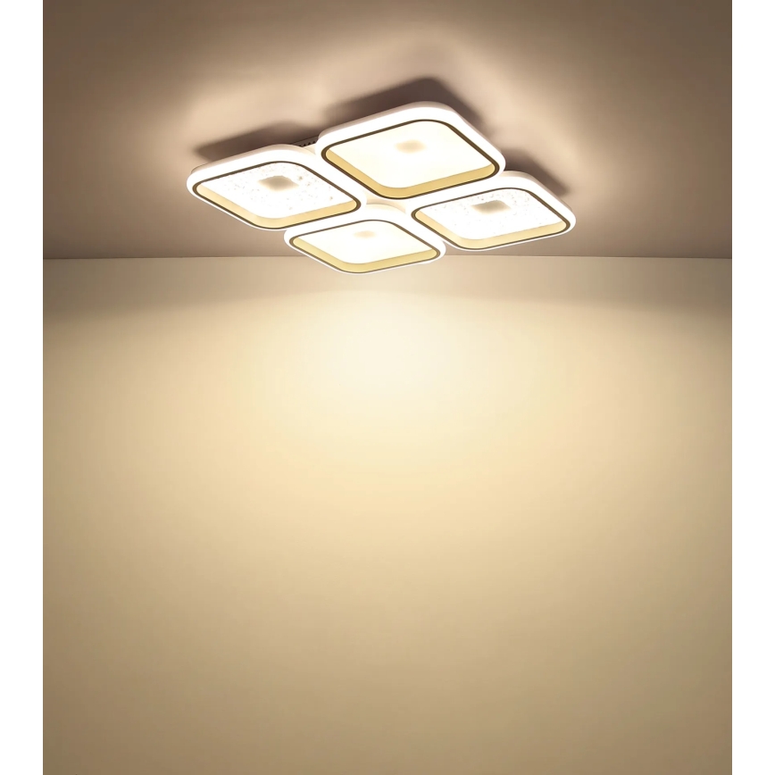 Globo - LED stmievateľné stropné svietidlo LED/55W/230V 2700-6000K 54x54 cm + diaľkové ovládanie