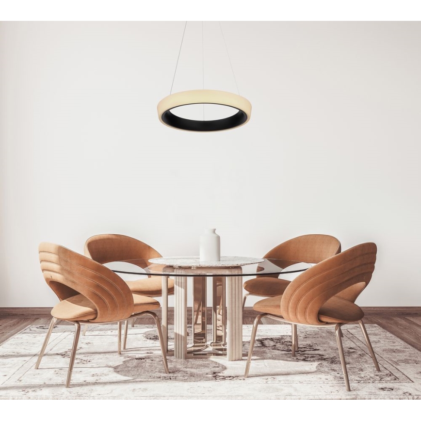 Globo - LED Stmievateľný luster na lanku LED/40W/230V 3000-6500K + diaľkové ovládanie