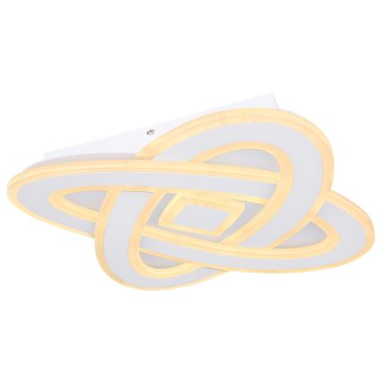 Globo - LED Stmievaťelné stropné svietidlo LED/36W/230V 3000-6000K pr. 50 cm biela + diaľkové ovládanie