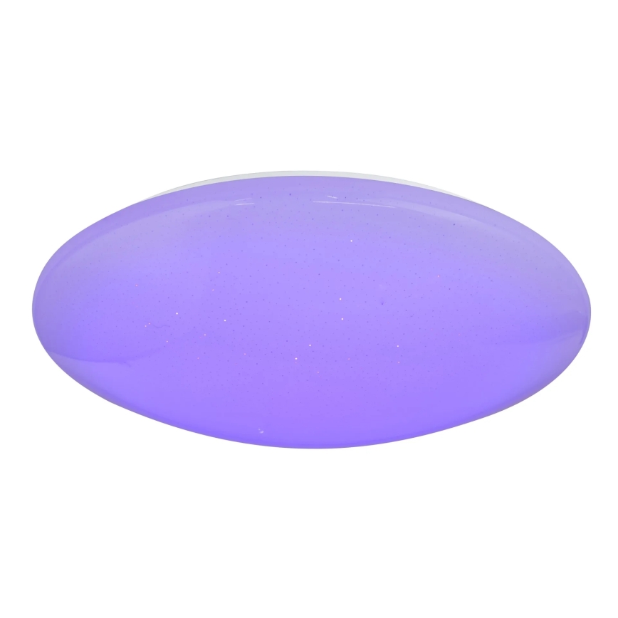 Globo - Stmievateľné stropné LED svietidlo RGB LED/48W/230V + LED/10W 2700-6500K priemer 50 cm + diaľkové ovládanie