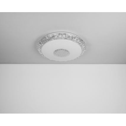 Globo - LED Stmievateľné stropné svietidlo LED/40W/230V 2700-6500K pr. 50 cm Wi-Fi Tuya + diaľkové ovládanie