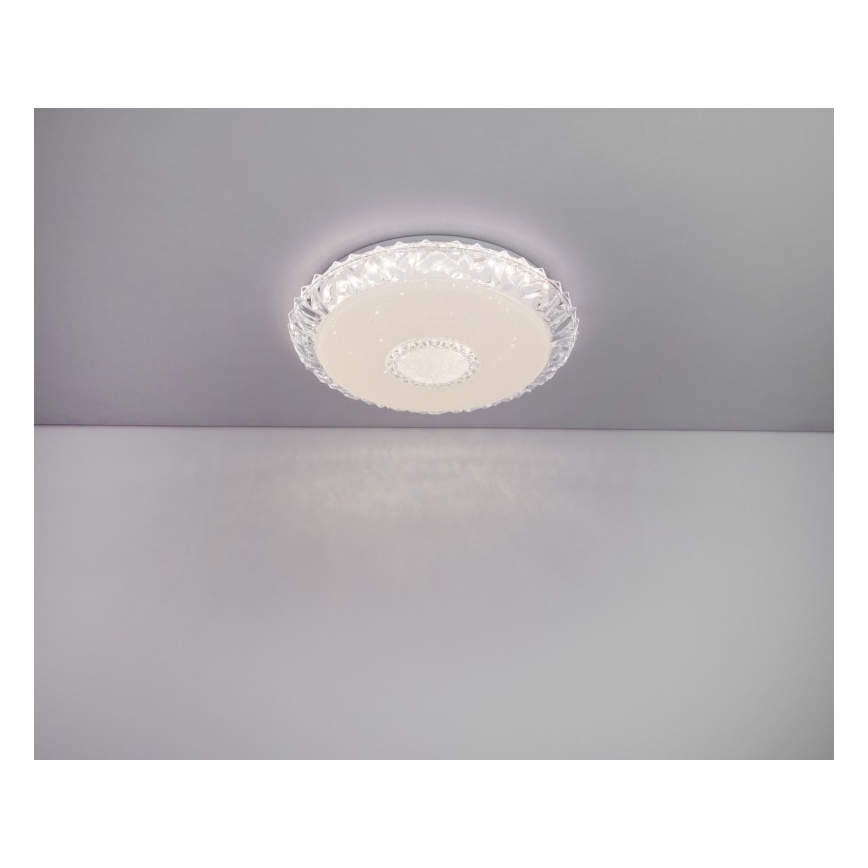 Globo - LED Stmievateľné stropné svietidlo LED/40W/230V 2700-6500K pr. 50 cm Wi-Fi Tuya + diaľkové ovládanie
