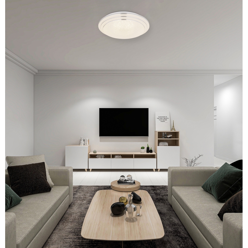 Globo - LED Stmievateľné stropné svietidlo LED/18W/230V pr. 40 cm 2700-6500K + diaľkové ovládanie