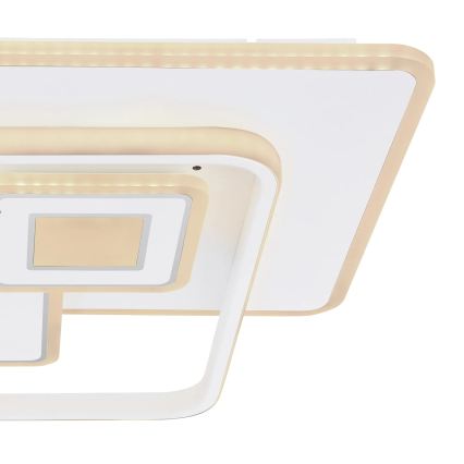Globo - LED stmievateľné stropné svietidlo LED/50W/230V 2700-6000K Wi-Fi Tuya 50,3x50,3 cm + diaľkové ovládanie