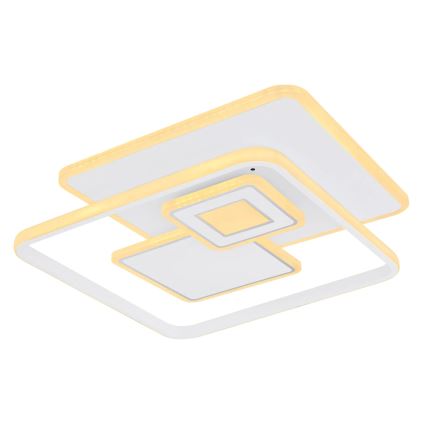 Globo - LED stmievateľné stropné svietidlo LED/50W/230V 2700-6000K Wi-Fi Tuya 50,3x50,3 cm + diaľkové ovládanie