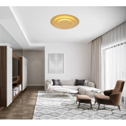 Globo - LED stropné svietidlo LED/40W/230V 3000K pr. 49 cm zlaté
