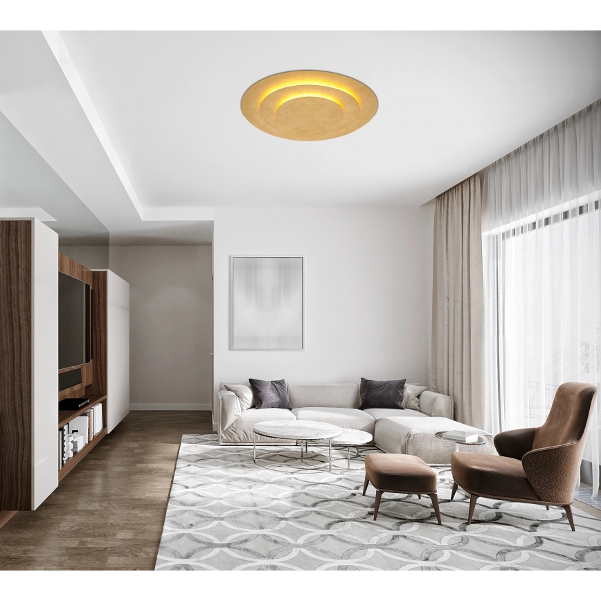 Globo - LED stropné svietidlo LED/40W/230V 3000K pr. 49 cm zlaté