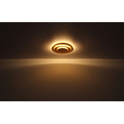 Globo - LED stropné svietidlo LED/40W/230V 3000K pr. 49 cm zlaté