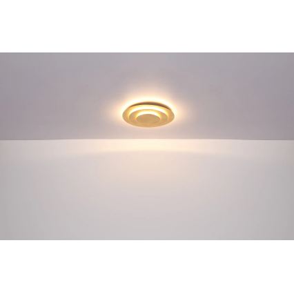 Globo - LED stropné svietidlo LED/40W/230V 3000K pr. 49 cm zlaté