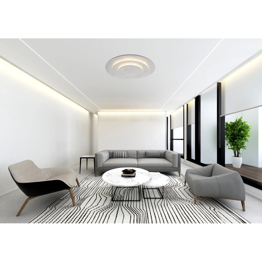 Globo - LED stropné svietidlo LED/40W/230V 3000K pr. 49 cm strieborné