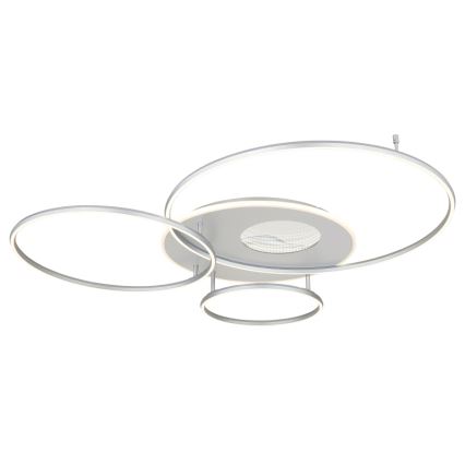 Globo - LED stropné svietidlo stmievateľné LED/70W/230V 2700-6500K matný chróm + diaľkové ovládanie