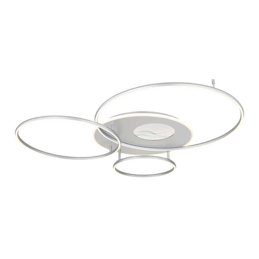 Globo - LED stropné svietidlo stmievateľné LED/70W/230V 2700-6500K matný chróm + diaľkové ovládanie