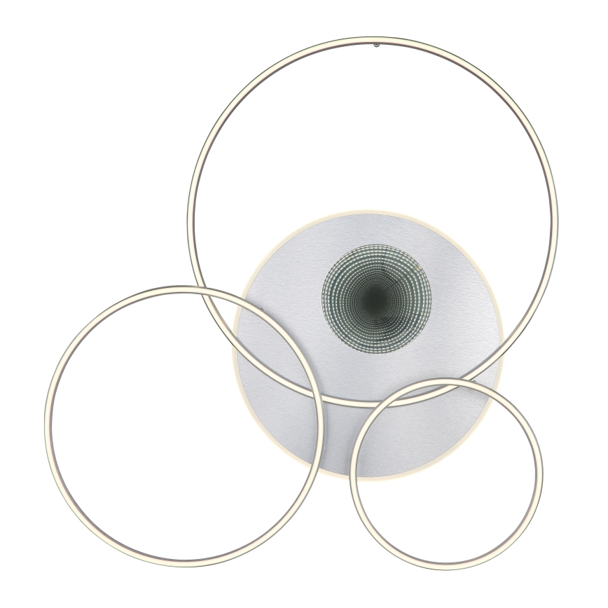 Globo - LED stropné svietidlo stmievateľné LED/70W/230V 2700-6500K matný chróm + diaľkové ovládanie