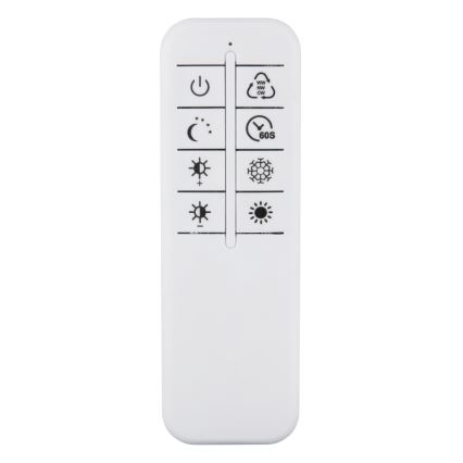Globo - LED stropné svietidlo stmievateľné LED/70W/230V 2700-6500K matný chróm + diaľkové ovládanie