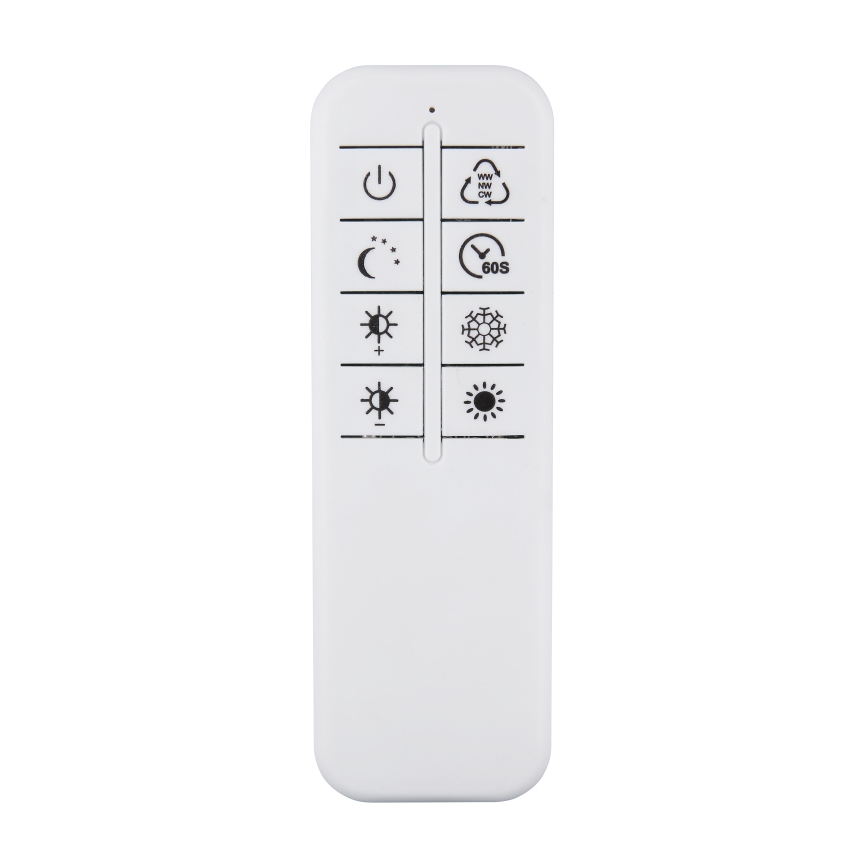Globo - LED stropné svietidlo stmievateľné LED/70W/230V 2700-6500K matný chróm + diaľkové ovládanie