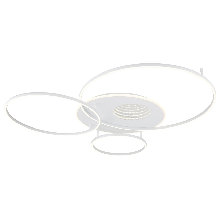 Globo - LED stmievateľné stropné svietidlo LED/70W/230V 2700-6500K 105x26,5 cm biela + diaľkové ovládanie