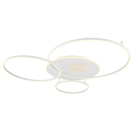 Globo - LED stmievateľné stropné svietidlo LED/70W/230V 2700-6500K 105x26,5 cm biela + diaľkové ovládanie