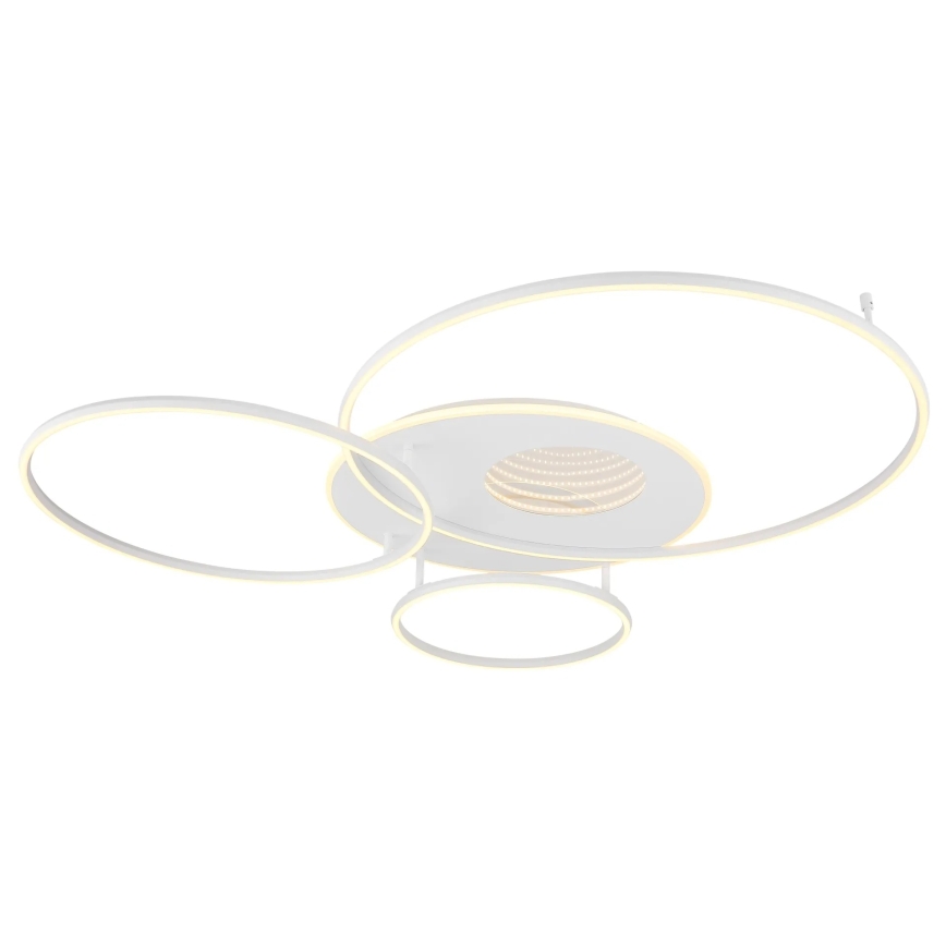 Globo - LED stmievateľné stropné svietidlo LED/70W/230V 2700-6500K 105x26,5 cm biela + diaľkové ovládanie
