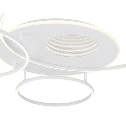 Globo - LED stmievateľné stropné svietidlo LED/70W/230V 2700-6500K 105x26,5 cm biela + diaľkové ovládanie