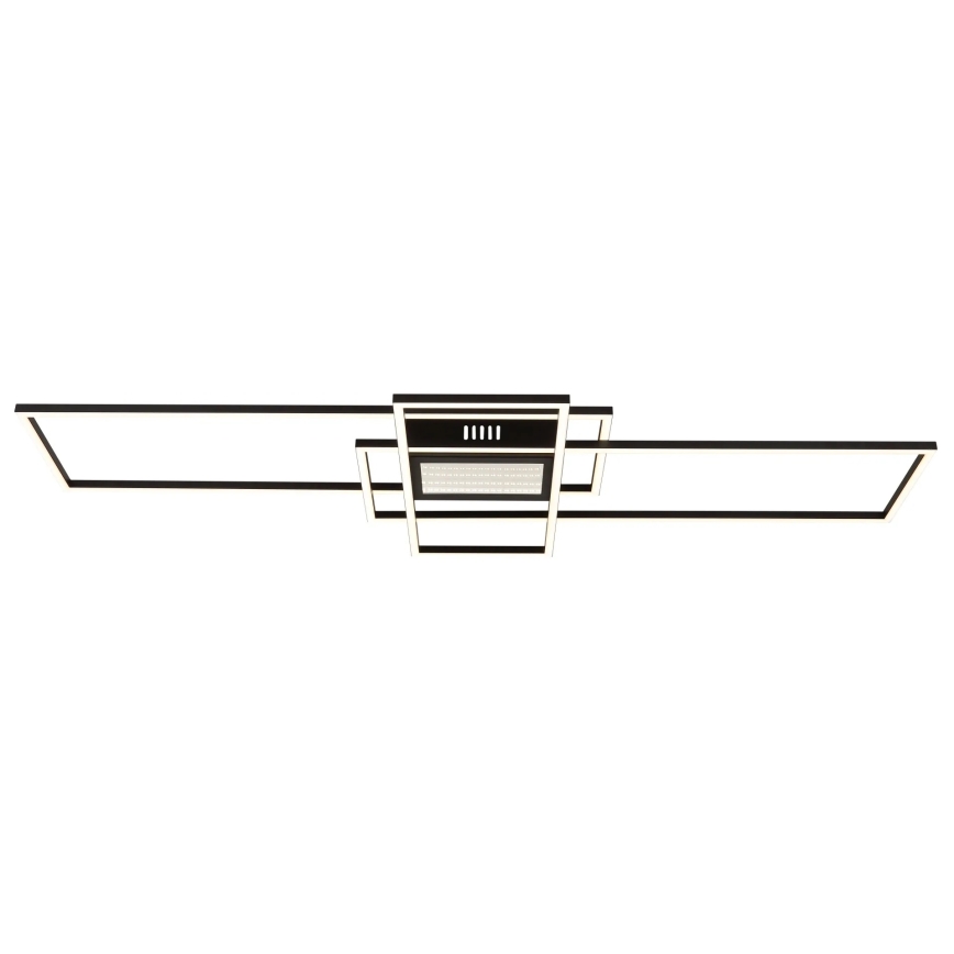 Globo - LED stmievateľné stropné svietidlo LED/60W/230V 2700-6500K 42x110,8 cm čierne + diaľkové ovládanie